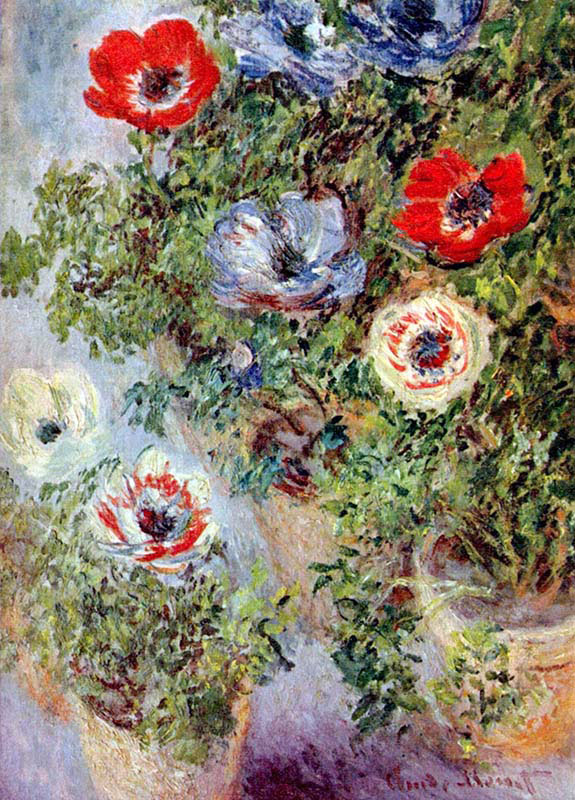 Still life with Anemones